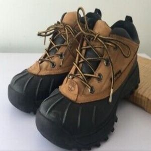 Timberland  Brown Leather Duck Shoe Waterproof Work Winter 84149
